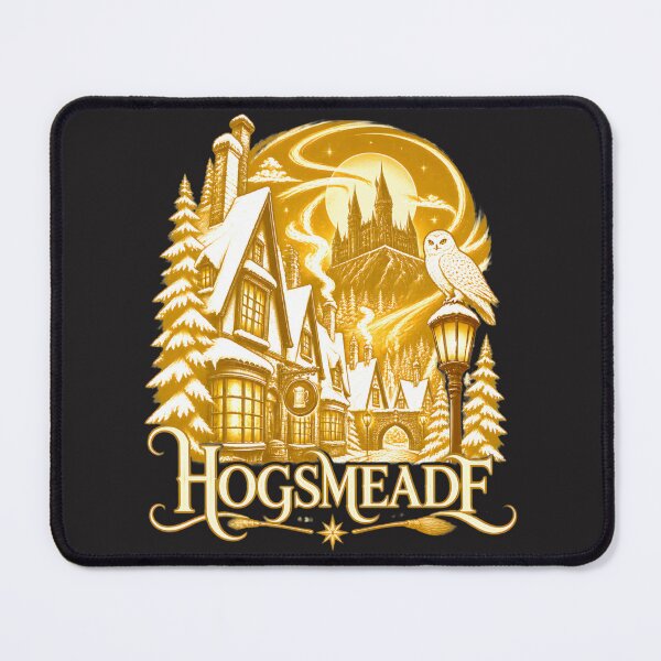 Item preview, Visit Hogsmeade Vintage Style Yellow Graphic Design designed and sold by Assasinatorczar.