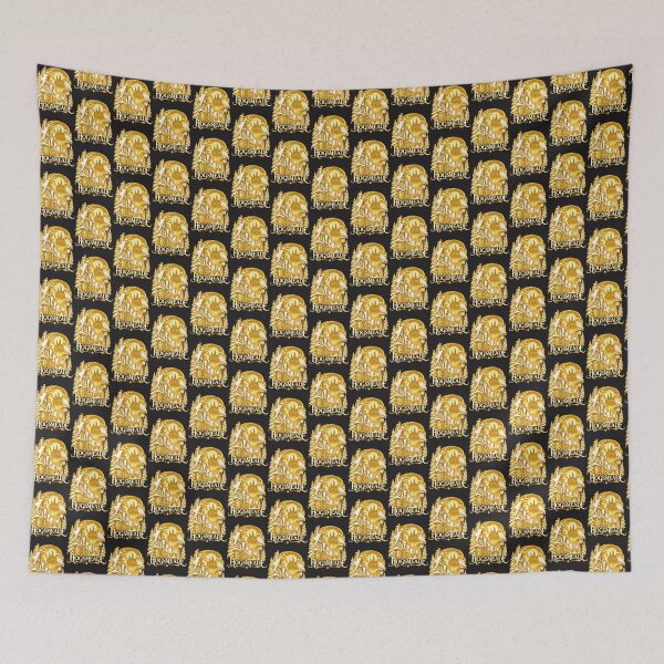 Item preview, Visit Hogsmeade Vintage Style Yellow Graphic Design designed and sold by Assasinatorczar.