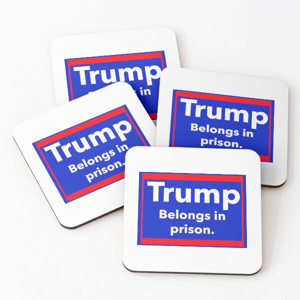 Item preview, Trump Belongs In Prison designed and sold by ZahiraFi-reston.