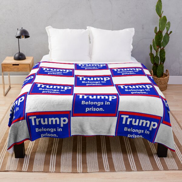 Item preview, Trump Belongs In Prison designed and sold by ZahiraFi-reston.