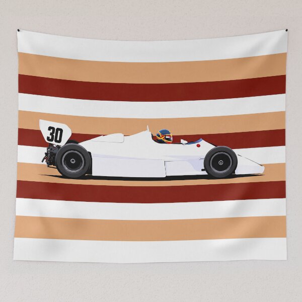 Item preview, #30 Thierry Boutsen 1983 A6 Race Car designed and sold by PitWallArt.