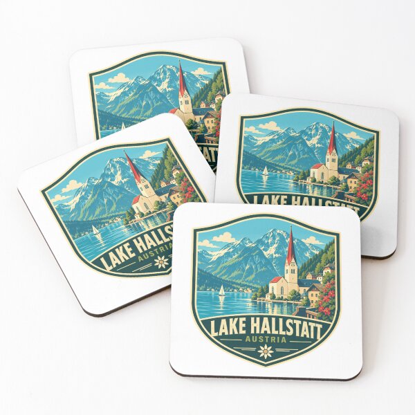 Item preview, Lake Hallstatt Austria European Travel Destination Souvenir designed and sold by Simsimah26Parks.