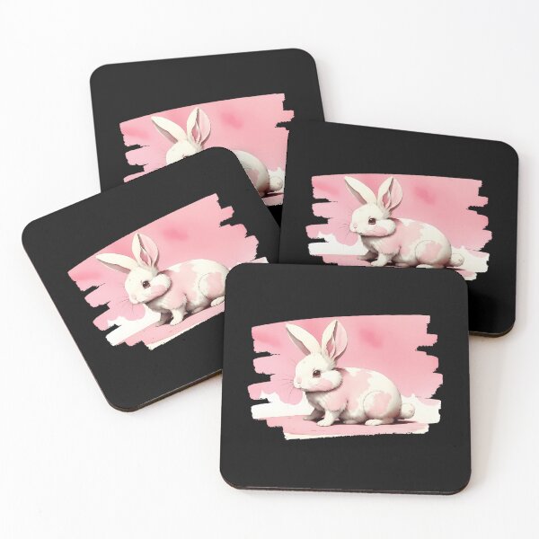 Item preview, Fluffy Pink Bunny designed and sold by arlitoickerson.