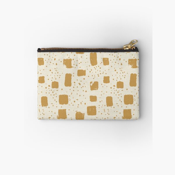 Item preview, Minimalist Abstract Art in Ochre and Cream with Texture designed and sold by Pattique.