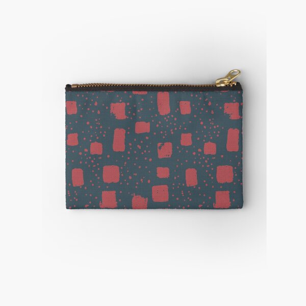 Item preview, Minimalist Abstract Art in Cosmic Blue and Textured Terracotta designed and sold by Pattique.