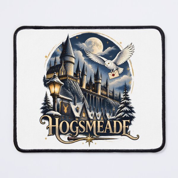 Item preview, Visit Hogsmeade Vintage Style Gray Graphic Design designed and sold by Assasinatorczar.