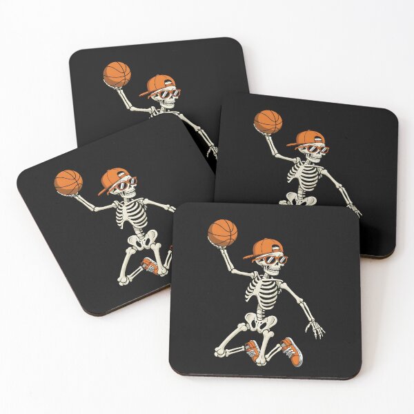 Item preview, Halloween Skeleton Funny Basketball for Teens Boys Men designed and sold by KristenSabol.