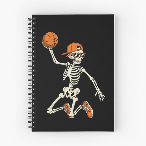 Item preview, Halloween Skeleton Funny Basketball for Teens Boys Men designed and sold by KristenSabol.