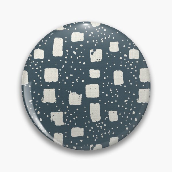 Item preview, Minimalist Abstract Art in Cosmic Blue and Textured Cream designed and sold by Pattique.