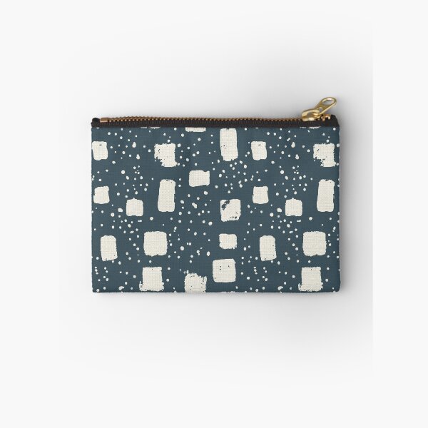 Item preview, Minimalist Abstract Art in Cosmic Blue and Textured Cream designed and sold by Pattique.