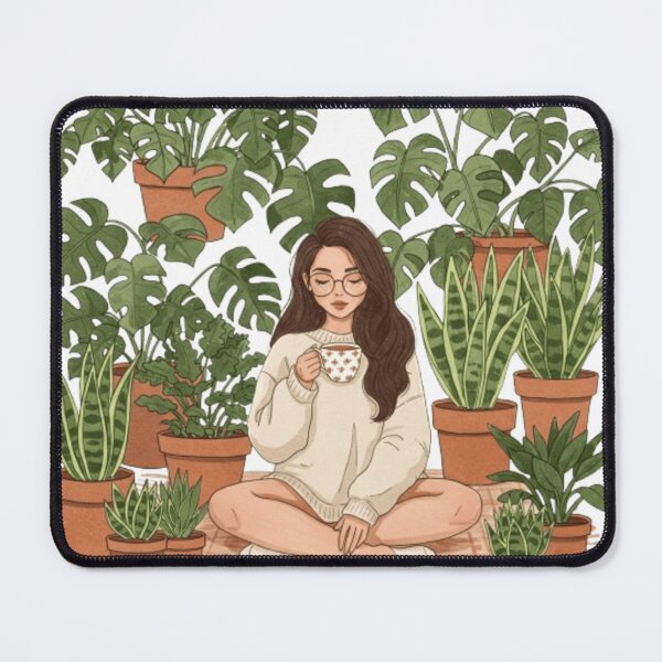 Item preview, Cozy Plant Girl designed and sold by Chiknook.