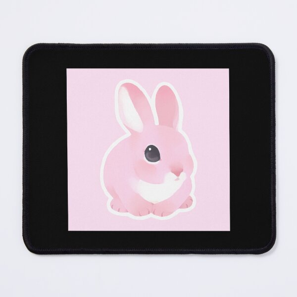 Item preview, Fluffy Pink Bunny (Pink Base No Text) designed and sold by arlitoickerson.