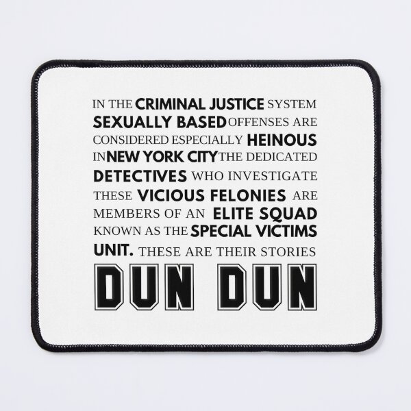 Item preview, Svu Opening Speech designed and sold by AlexGuzm-an.