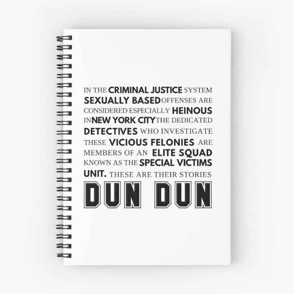 Item preview, Svu Opening Speech designed and sold by AlexGuzm-an.