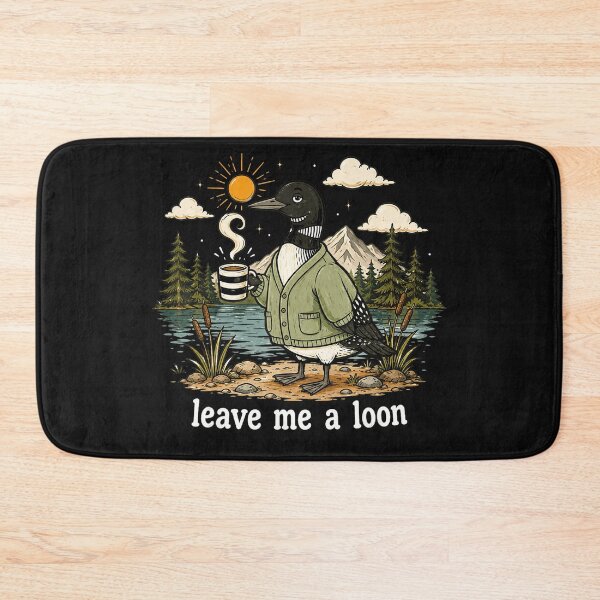 Item preview, Leave Me A Loon Bird Watching Nature Coffee Lover designed and sold by BrockmeyeSB.