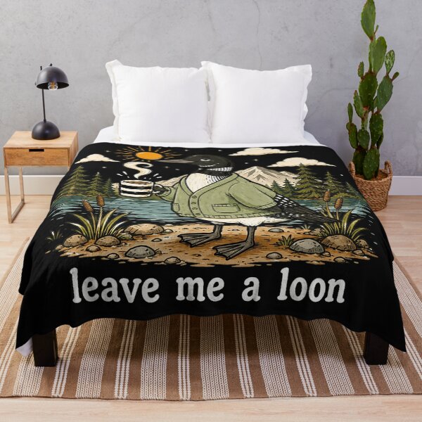 Item preview, Leave Me A Loon Bird Watching Nature Coffee Lover designed and sold by BrockmeyeSB.