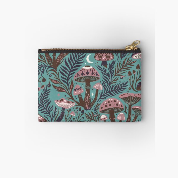 Item preview, Secrets of the Night Forest with Mushrooms and Mystic Ferns designed and sold by Pattique.