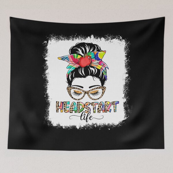 Item preview, Headstart Life Messy Bun Women Leopard Headstart Gifts designed and sold by KristenSabol.