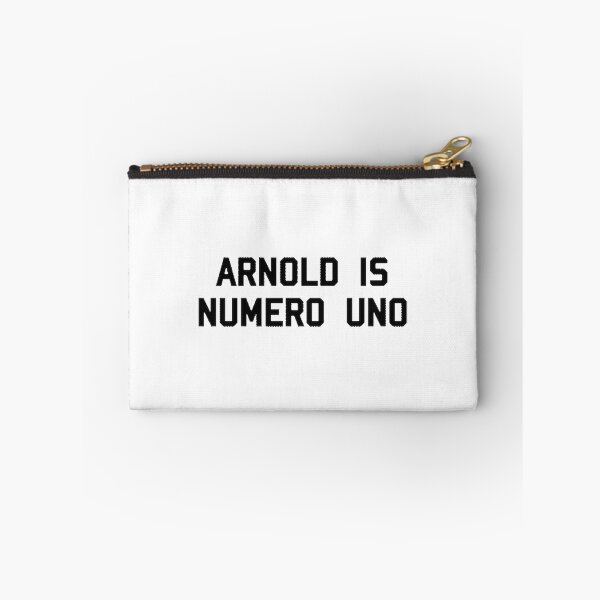 Item preview, Arnold is Numero Uno Motivational Design for Winners and Champions designed and sold by xkillaxoxo.