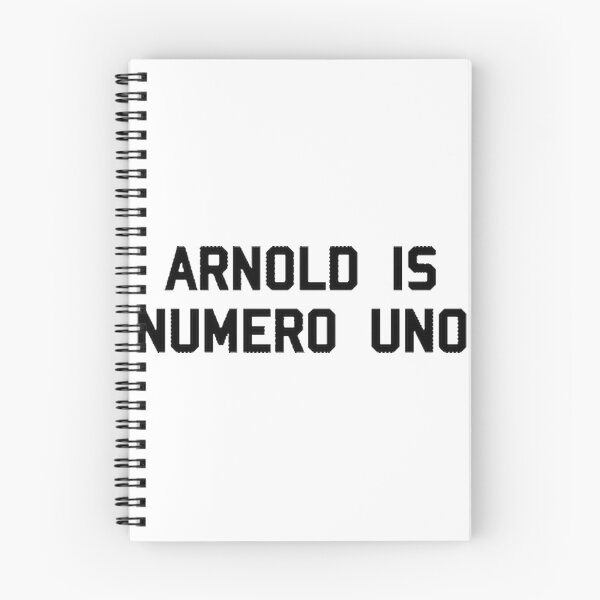 Item preview, Arnold is Numero Uno Motivational Design for Winners and Champions designed and sold by xkillaxoxo.