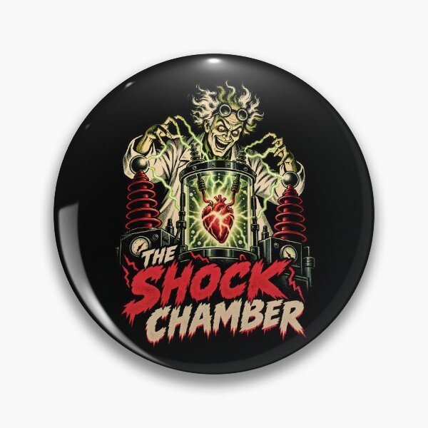 Item preview, The Shock Chamber Gothic Scientific Apparatus with Electric Heart Illustration designed and sold by potseed21.