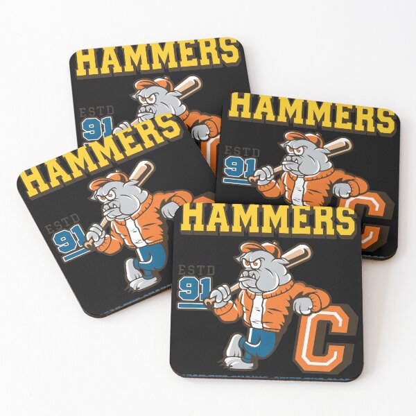 Item preview, Hammers Bulldog Baseball Mascot Vintage Style designed and sold by CHLOHNSON.