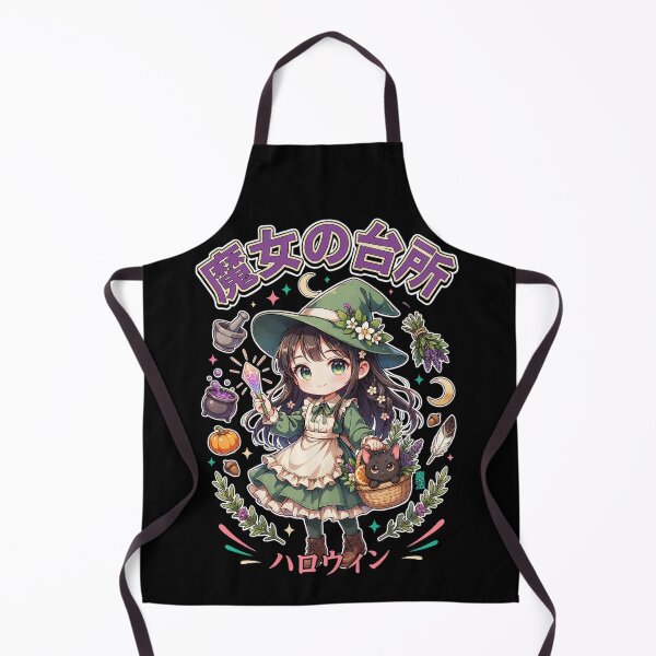 Item preview, Greenwitch Kitchen Witch Cauldron Halloween Design Graphic Tee v2 designed and sold by DarylWelsh2024.