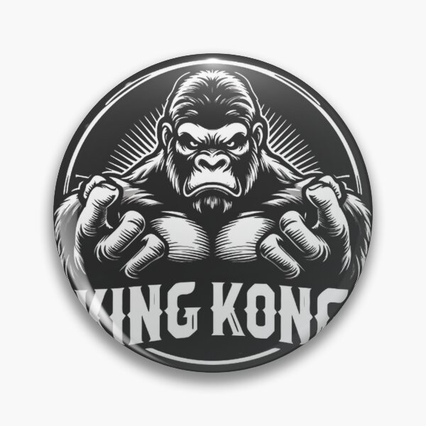 Item preview, King Kong Classic Giant Ape Illustration Artwork designed and sold by xkillaxoxo.
