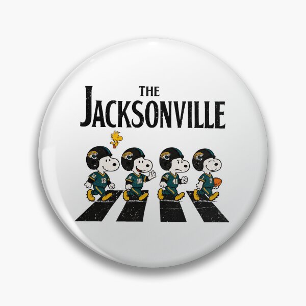 Item preview, Jacksonville Jaguars Snoopy Abbey Road  designed and sold by BloomNymph.