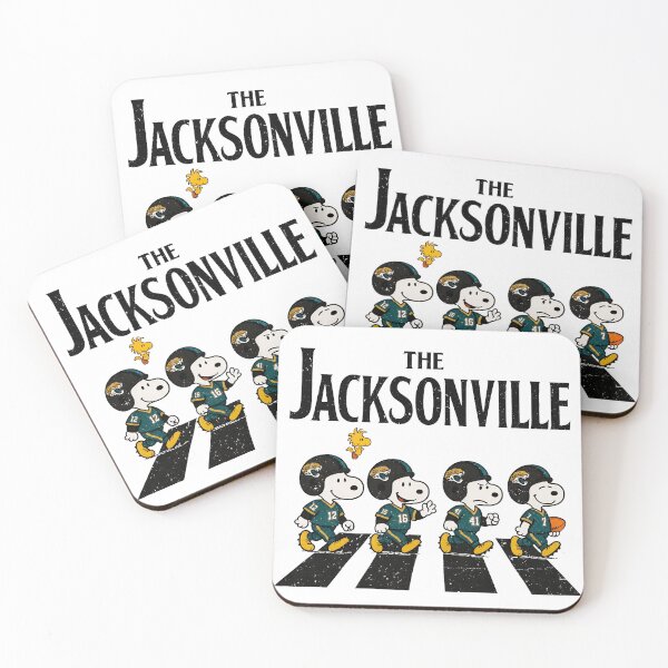 Item preview, Jacksonville Jaguars Snoopy Abbey Road  designed and sold by BloomNymph.