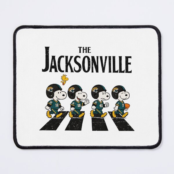 Item preview, Jacksonville Jaguars Snoopy Abbey Road  designed and sold by BloomNymph.