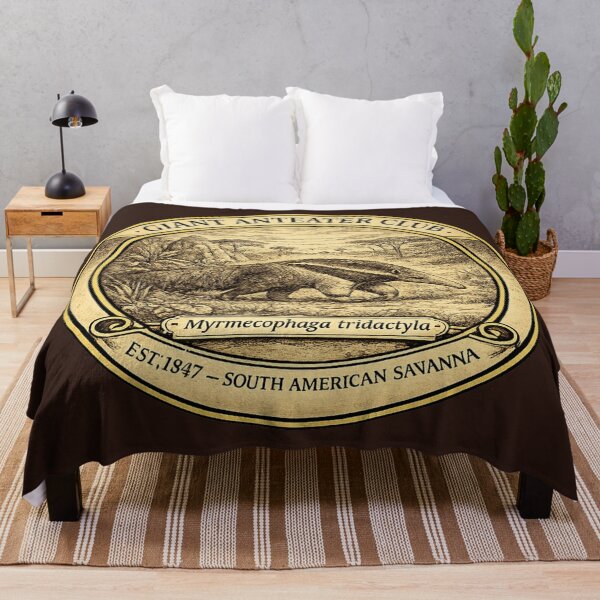 Item preview, Giant Anteater Club Amazon Savanna Vintage Badge designed and sold by CalmCapy Co.