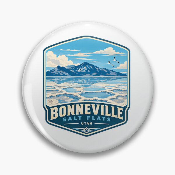 Item preview, Bonneville Salt Flats Utah Travel Destination Explorer designed and sold by Simsimah26Parks.