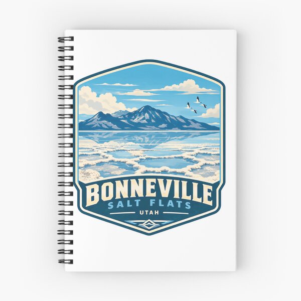 Item preview, Bonneville Salt Flats Utah Travel Destination Explorer designed and sold by Simsimah26Parks.