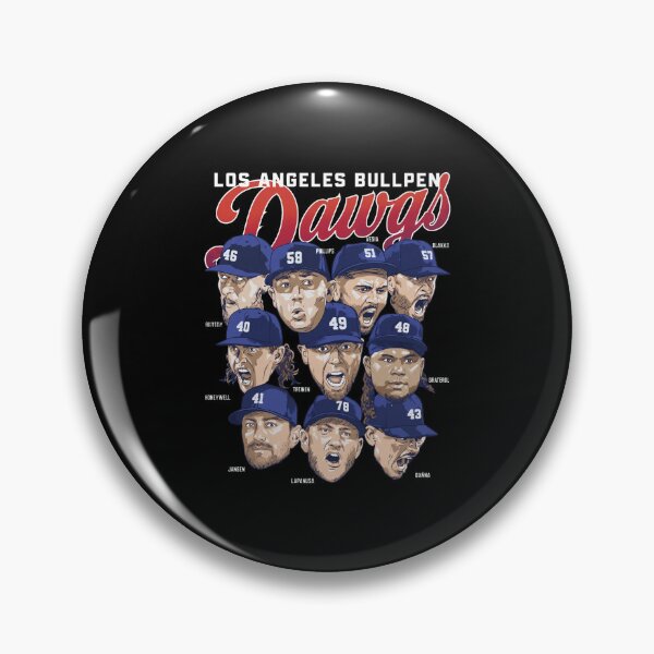Item preview, Los Angeles Bullpen Dawgs Baseball Pitchers designed and sold by CHLOHNSON.