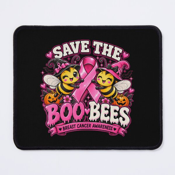 Item preview, Save the Boo Bees Breast Cancer Halloween designed and sold by VioletNance.