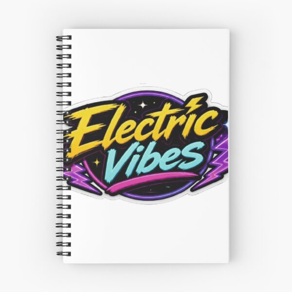Item preview, Electric Vibes Retro Synthwave Lightning Bolt Sticker designed and sold by UmarCreates.
