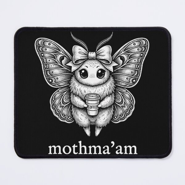 Item preview, Mothma’am Coffee Moth Woman designed and sold by BrockmeyeSB.