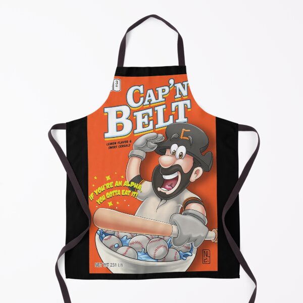 Item preview, Cap'n Belt Baseball Cereal Box Parody designed and sold by CHLOHNSON.