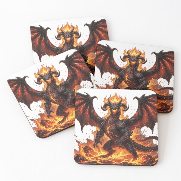 Item preview, Inferno Crown Dragon – Fire Born Fantasy Beast designed and sold by meghnad.