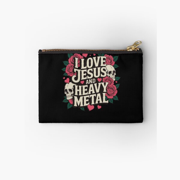 Item preview, I Love Jesus and Heavy Metal designed and sold by KristenSabol.