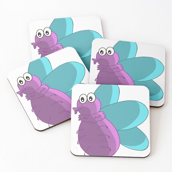 Item preview, Divertida mosca morada designed and sold by LeisuretimeArt.