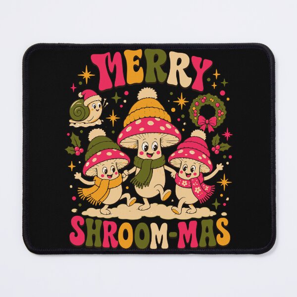 Item preview, Alternative Title: Retro Cottagecore Mushroom Christmas Merry Shroommas designed and sold by Design Vibras.