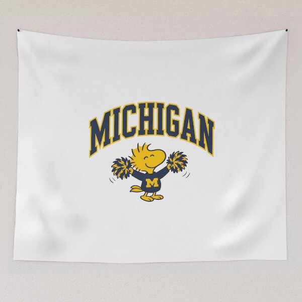 Item preview, Mascot Woodstock Michigan Wolverines Cheerleader designed and sold by BloomNymph.
