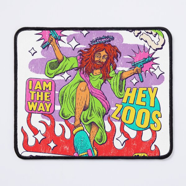 Item preview, Dungeon Crawler Carl Uzi Jesus Fantasy designed and sold by Revoleos.