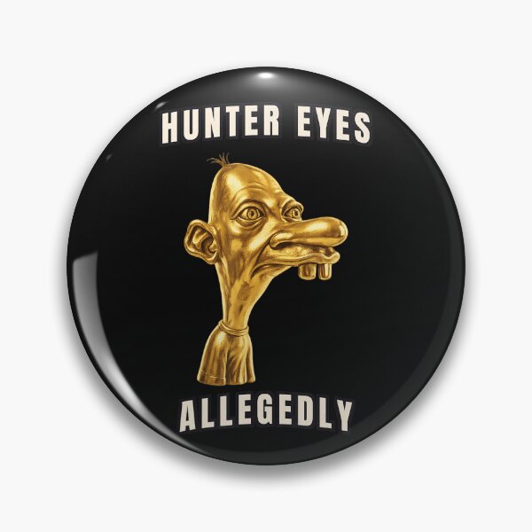 Item preview, Hunter Eyes Allegedly Letterkenny Shoresy Quote Humor Fan designed and sold by BrockmeyeSB.