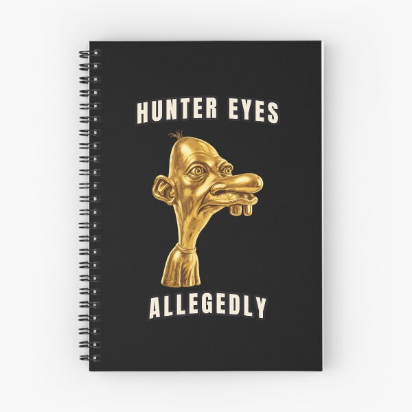 Item preview, Hunter Eyes Allegedly Letterkenny Shoresy Quote Humor Fan designed and sold by BrockmeyeSB.