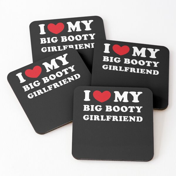 Item preview, I Love My Big Booty Girlfriend I Heart My Big Booty GF designed and sold by KristenSabol.