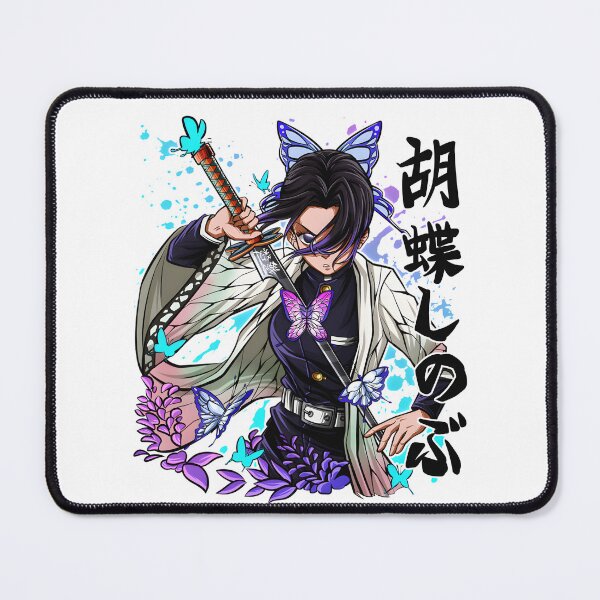 Item preview, Shinobu Kocho Inspired Anime Character Art with Butterfly Motif designed and sold by mcmoofly.