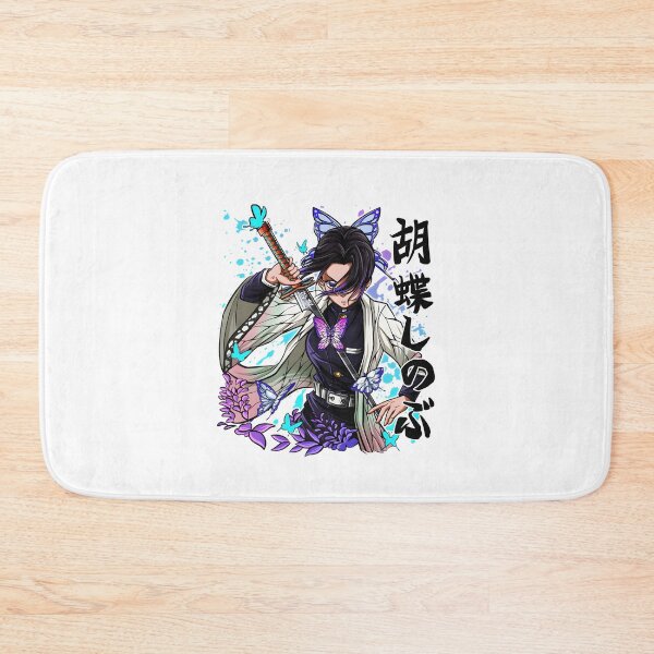 Item preview, Shinobu Kocho Inspired Anime Character Art with Butterfly Motif designed and sold by mcmoofly.